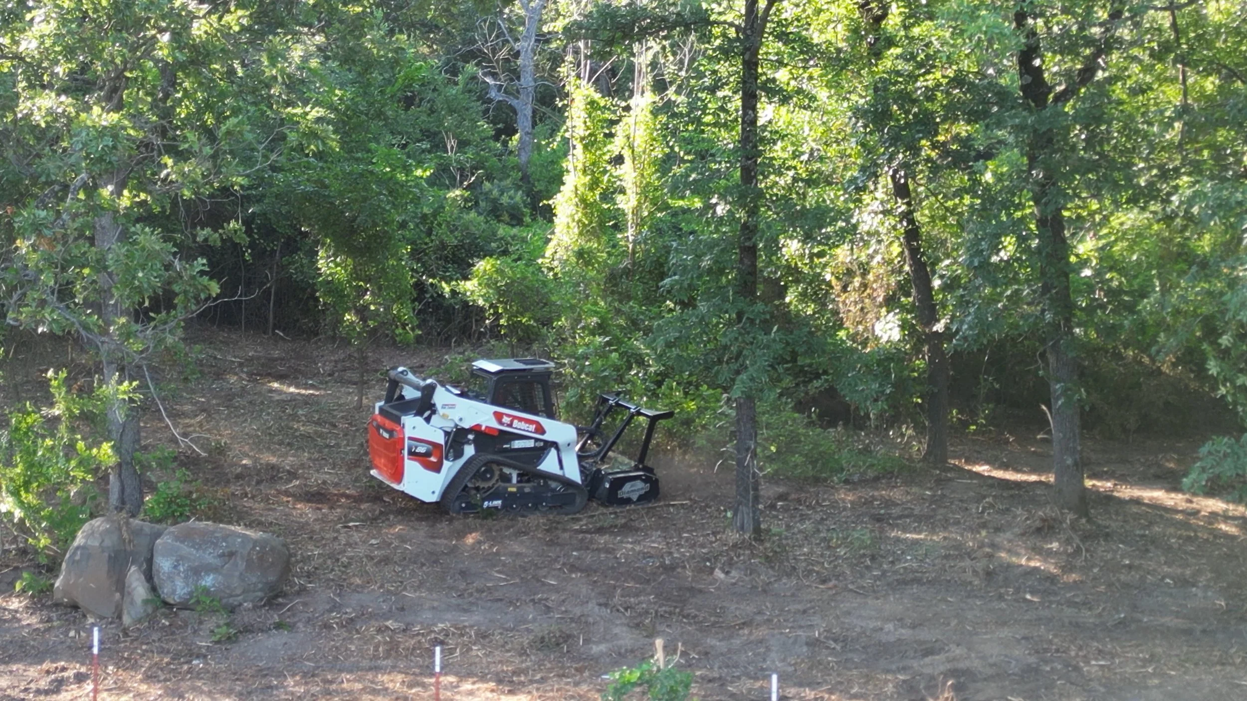 Fire risk mitigation tree work in Edmond OK for defensible space